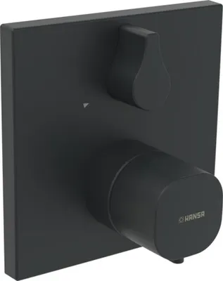 Produktbild von HANSA HANSALIVING Duscharmatur, Fertigmontageset, Thermostat, Unterputz, 8113956233