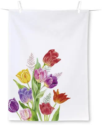 Productafbeelding van IHR BRIGHT TULIPS - Wasmil (50x70 cm)