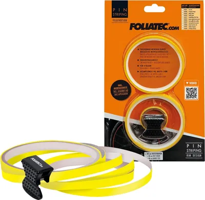 Immagine prodotto di PIN Design del cerchio Striping con attrezzo di montaggio Giallo