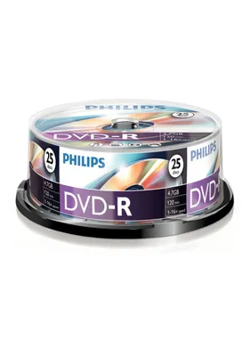 Obrázek produktu pro Philips DVD-R DM4S6B25F/00, DVD-R, 4,7 GB
