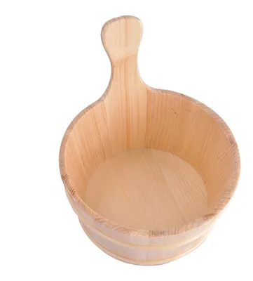 Productafbeelding van Houten Sauna Emmer met Lepel voor Thuisgebruik