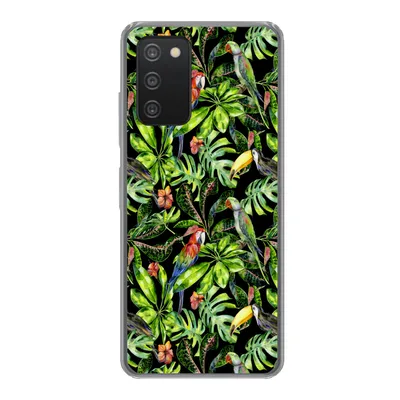 Produktbild von MuchoWow® Handyhülle Schutzhülle Hülle für Samsung Galaxy A53 5G Vögel - Tropisch - Muster Silikon Softcase Handy Hülle - Schutzabdeckung