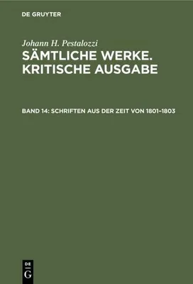 Produktbild von Schriften aus der Zeit von 1801-1803