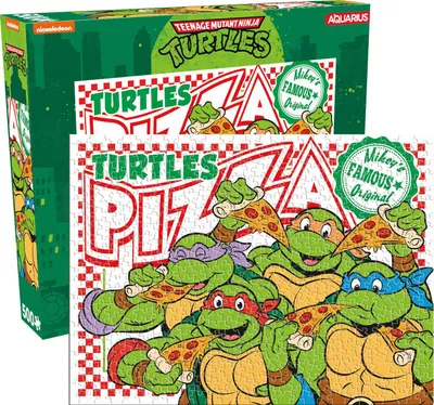 Obrázek produktu pro Želvy Ninja Puzzle Pizza (500 dílků)