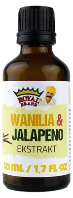Immagine prodotto di Royal Brand Estratto di vaniglia e peperoncino jalapeño 50 ml