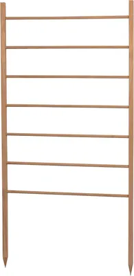 Productafbeelding van Houten Klimladder - Plantensteun Klimhulp - Planten Ondersteunen -Gecertificeerd Hout - 60 x 120 cm - Natuurlijk Hout