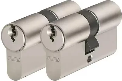 Produktbild von Profileinsatz E20, 2 x Türzylinder, Innenlänge: 30 mm, Außenlänge: 30 mm, Anzahl der Schlüssel: 5 Stück