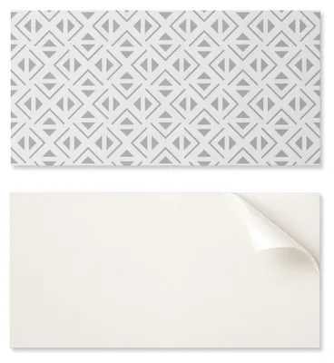 Obrázok produktu pre Samolepiaca vinylová dekorácia na stenu, 100x50 cm, geometrický vzor