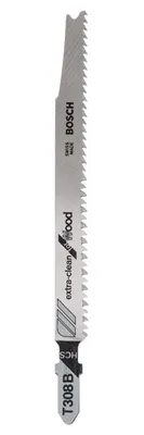Produktbild von Stichsägeblatt HCS, T 308 B Extra-clean for Wood