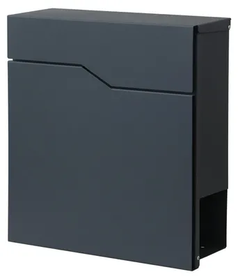 Produktbild von Westmann Brixa B Wandmontage Briefkasten mit Zeitungsfach Anthrazit