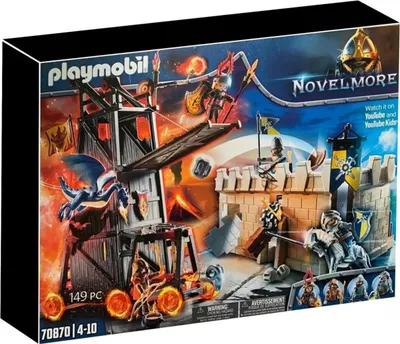 Produktbild von Jedna veľkosť pre všetkých|® Novelmore Burnham Raiders Battle Tower Attack 70870