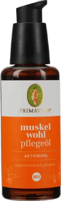 Produktbild von Primavera AKTIVWOHL Muskelwohl Pflegeöl Bio 50ml PZN 18244323