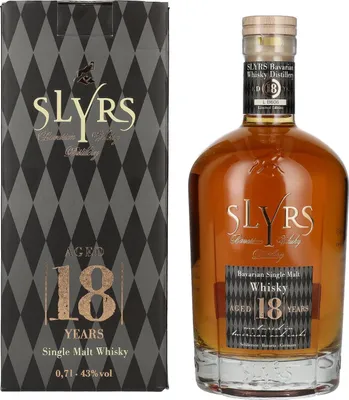 Produktbild von Slyrs 18 Years Old Bavarian Single Malt Whisky Limited Edition 43% Vol. 0,7l in Geschenkbox