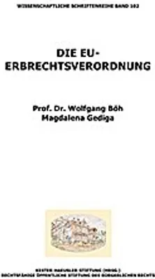 Produktbild von Die EU-Erbrechtsverordnung