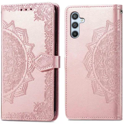 Immagine prodotto di Custodia a libro imoshion Mandala per Samsung Galaxy A34 (5G) - Oro rosa