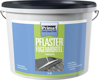 Produktbild von Prima Pflasterfugenmörtel 25kg Eimer 1K anthrazit