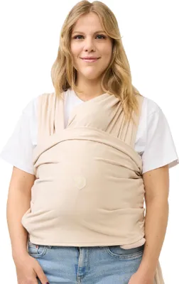 Obrázok produktu pre Koala Babycare Detská šatka - Jednoduché nasadenie - Elastická šatka do 15 kg - Nastaviteľná a unisex béžová