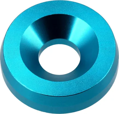Produktbild von Senkscheibe M8 8,5x24x6mm Aluminium, Hellblau eloxiert
