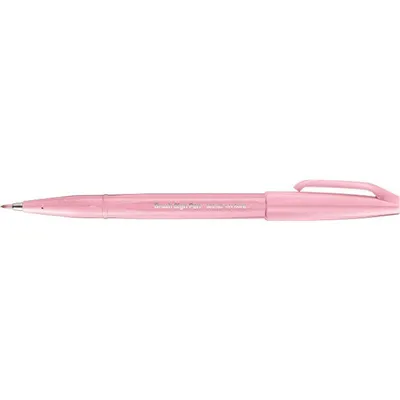 Obrázek produktu pro Pentel Brush Sign, Pokuta, 1 barva/barev, Světle růžová, Štětičkový hrot, 0,5 mm, 2 mm