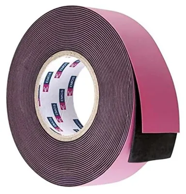 Imagen del producto de Cinta aislante Emos autoadhesiva, 25 mm / 5 m, color negro