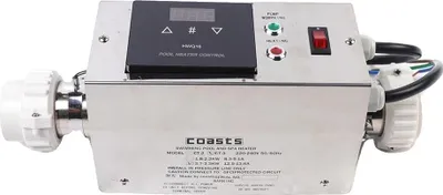 Produktbild von Poolheizung, Edelstahl, Temperaturregelung, Poolheizung
