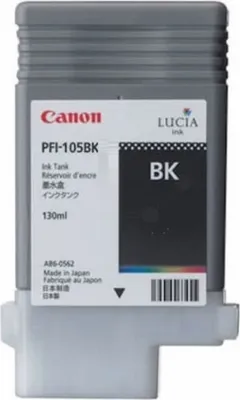 Produktbild von Canon PFI-105BK, Schwarz, PROGRAF iPF6300/ iPF6350