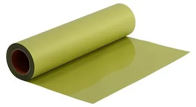 Produktbild von Plottermarie Plotterfolie Flex S für kreative Veredelungen – Plotterfolie für Textildruck, T-Shirts, Baumwolle, Polyester & Plotterprojekte Pistachio 100 x 50 cm