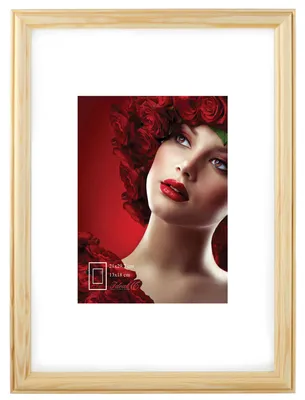 Produktbild von Leano Bilderrahmen aus Holz – Fotorahmen mit Klarglas & Flexipins | Wanddeko & Collage-Rahmen S190 - Farbe: Natur | Format: 29,7x42 DIN A3
