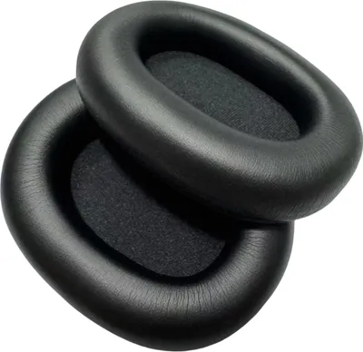 Obrázek produktu pro INF Náhradní náušníky z proteinové kůže pro Sony WH-1000XM6, černé (2 ks)