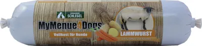 Produktbild von MyMenue4Dogs Hundefutter Lammwurst - 400 g