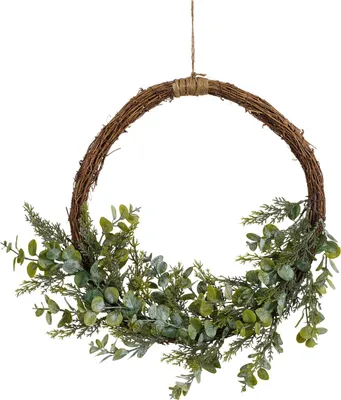 Image de House of Seasons Couronne de Noël - Ø45 cm - Vert
