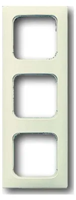 Image de Busch-Jaeger Cadre triple blanc, pour couvercle de canal. 2513-212K-102