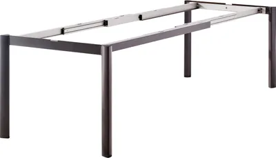 Produktbild von Tischgestell - Anthrazit - Aluminiumrahmen - 165 x 100 cm - ausziehbar