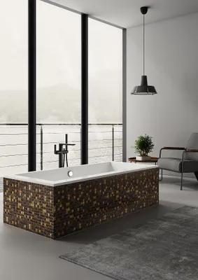 Produktbild von BADLAND Wannenträger für Rechteckige Badewannen 120-170x70 Styroporträger