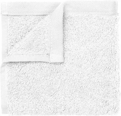 Obrázek produktu pro Blomus Ručníky pro hosty sada 4 ks Riva, ručník pro hosty, ručník na ruce, bavlna, bílý, 30 x 30 cm, 66297