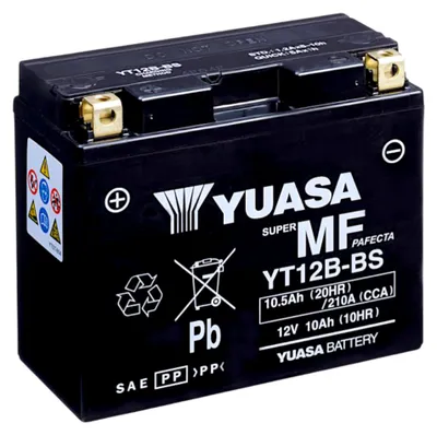 Image de Batterie YUASA YT12B 10 AH WC