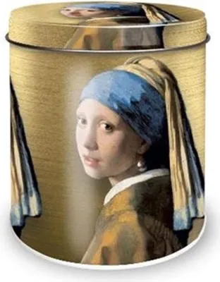 Immagine prodotto di Barattolo con ragazza e perla 10x11,5 cm