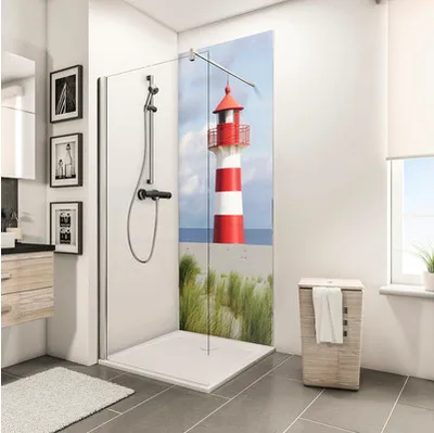 Produktbild von Duschrückwand SCHULTE DecoDesign Foto Leuchtturm 210 x 90 cm D1900921 647 210