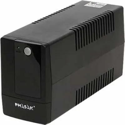 Produktbild von Phasak Basic, Line-Interaktiv, 0,6 kVA, 360 W, Reiner Sinus, 162 V, 290 V