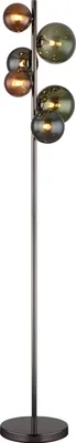 Produktbild von GLOBO 56142-6S, Glas, Metall, IP20, II, G9, 3,5 W, 15000 h