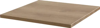 Image de Plateau de table carré stratifié 60 x 60 cm, bois clair - Oviala Rivoli