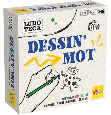 Image de Dessin'Mot - Jeu de dessin - LUDOTECA - LISCIANIGIOCHI - 4+ joueurs - 8 ans et plus