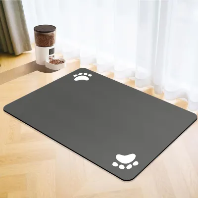 Productafbeelding van Voedermat voor katten en honden - Antislip en absorberend - 43x80cm