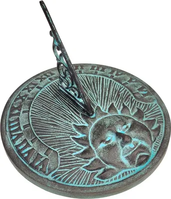 Produktbild von Retro Sonnenuhr Gartendekoration aus Metall