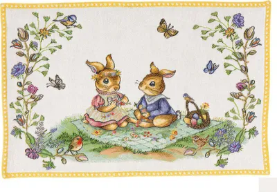 Immagine prodotto di Villeroy & Boch Tovaglietta fantasia primavera Gobelin / tovaglietta picnic 35x50cm