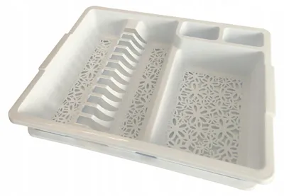 Produktbild von Sterk plast Küchen-Abtropfgestell weiß Kunststoff