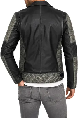 Produktbild von Reichstadt Herren Slim Fit Echtleder Jacke  RS001LUX Fungi Green XXL