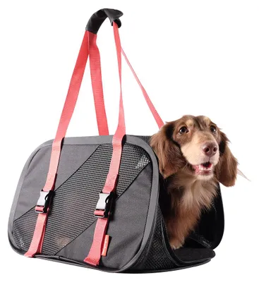 Produktbild von Ibiyaya Flying Pal Tragetasche für Hunde Katzen flugzeugtauglich faltbar