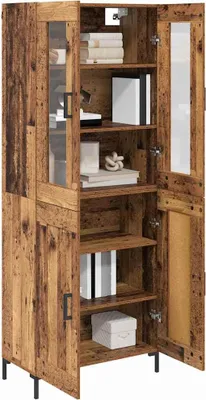 Immagine prodotto di vidaXL Credenza 2 pezzi in legno di recupero materiale in legno