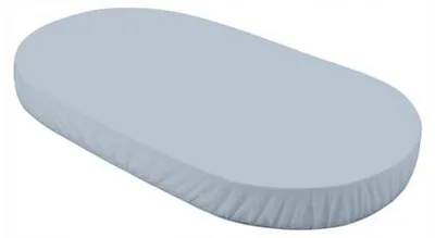 Produktbild von Waldin Spannbettlaken 123 x 73 cm für Kinderbett Blau